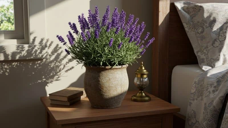 Lavanda dentro de casa para aliviar estresse e favorecer o sono