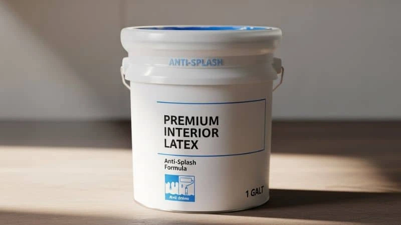 tinta de parede sem manchar com aditivo anti respingo