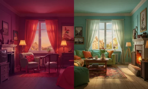 cores para o quarto